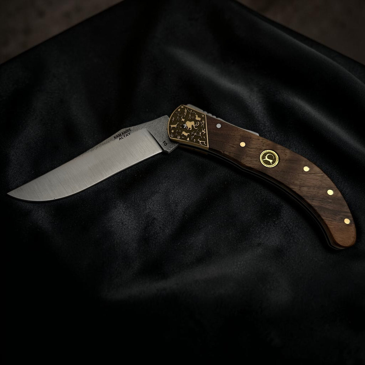 Ahşap Görünümlü Klasik Katlanır Çakı – Model 10