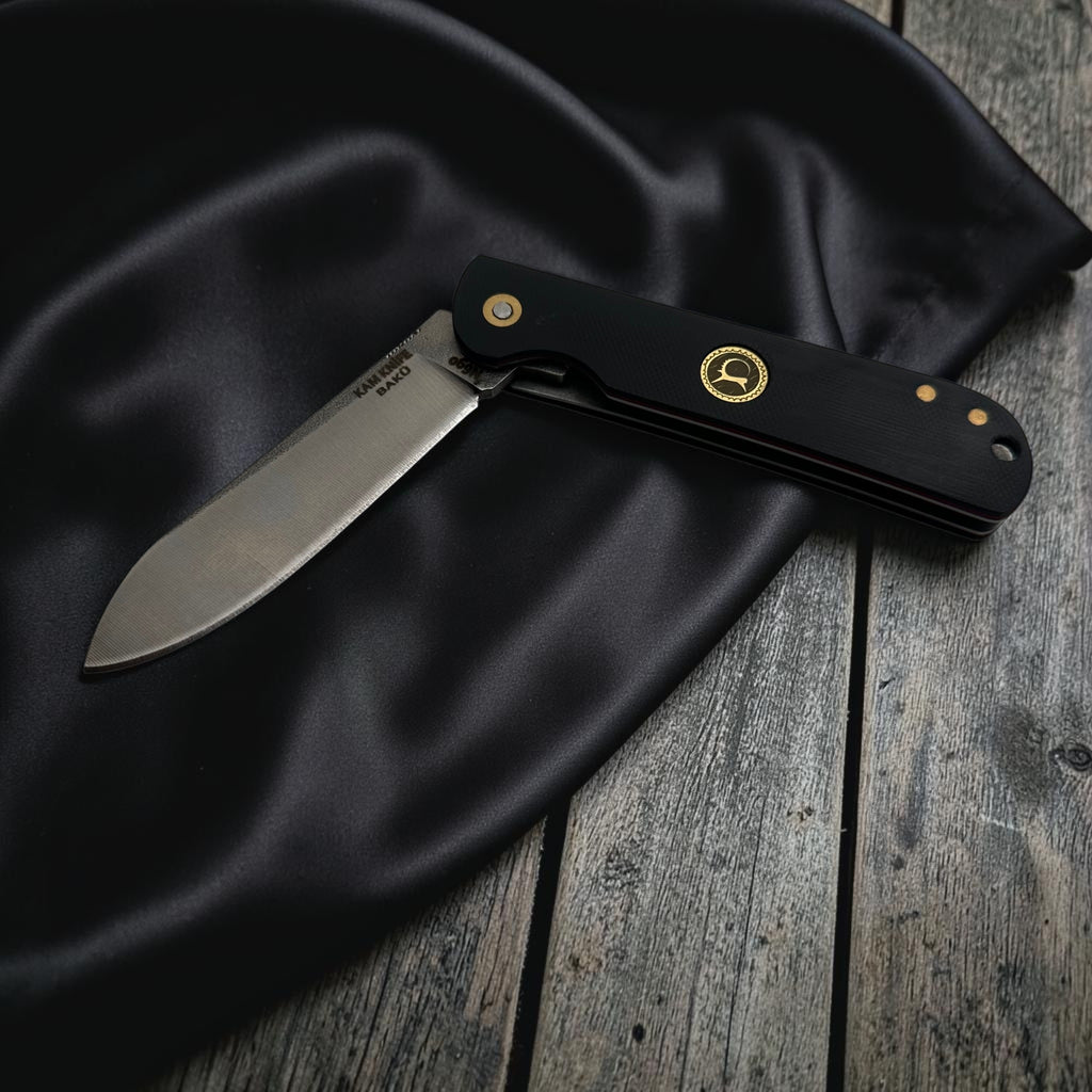 Siyah Saplı Modern Katlanır Çakı – Model 36