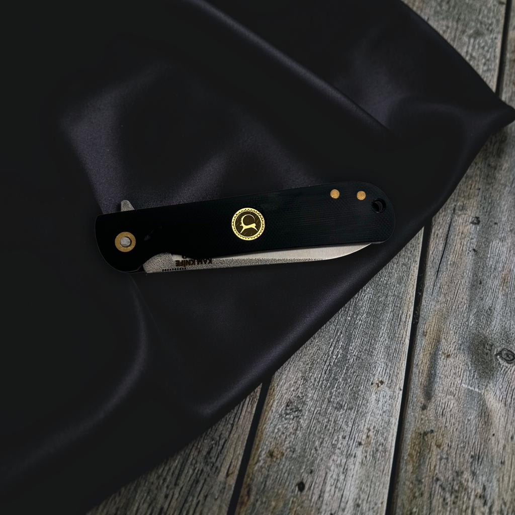 Siyah Saplı Modern Katlanır Çakı – Model 36