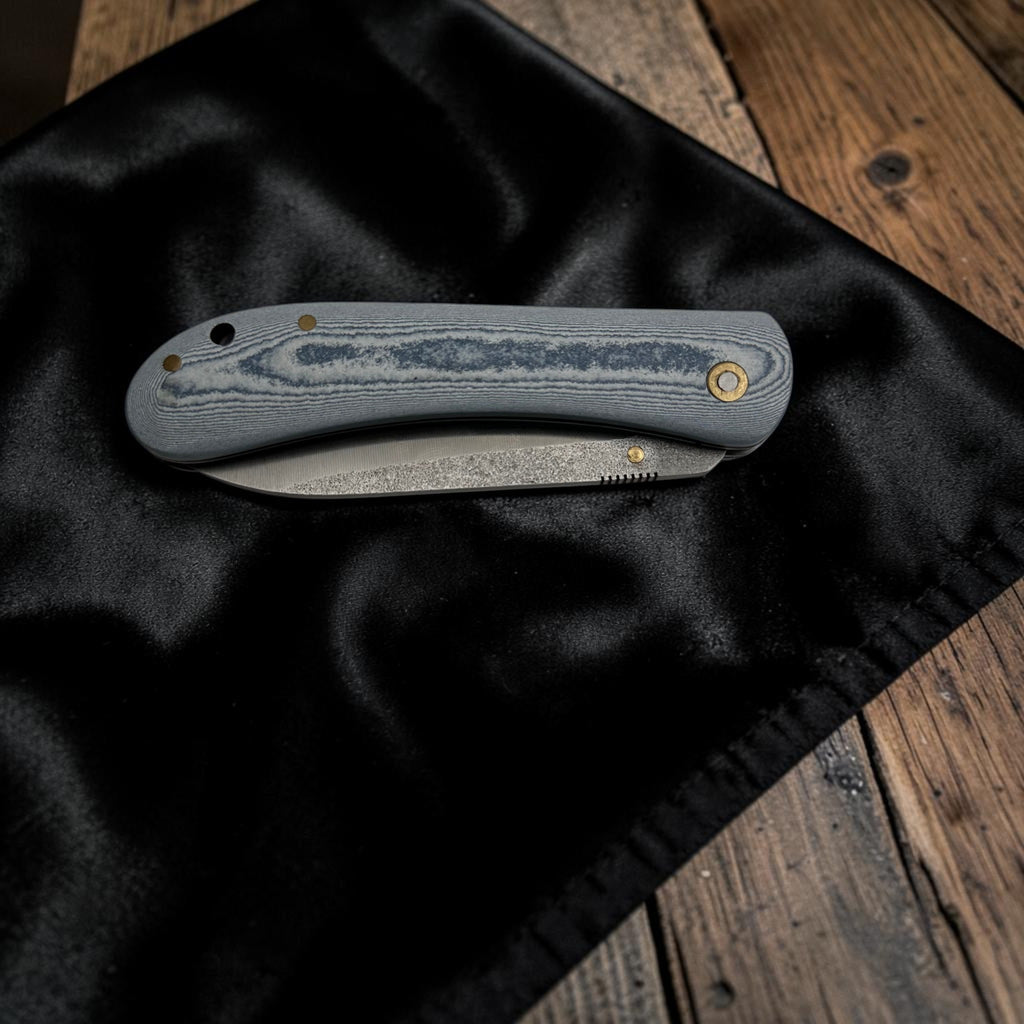 Gri Dekoratif Kapalı Çakı – Model 22