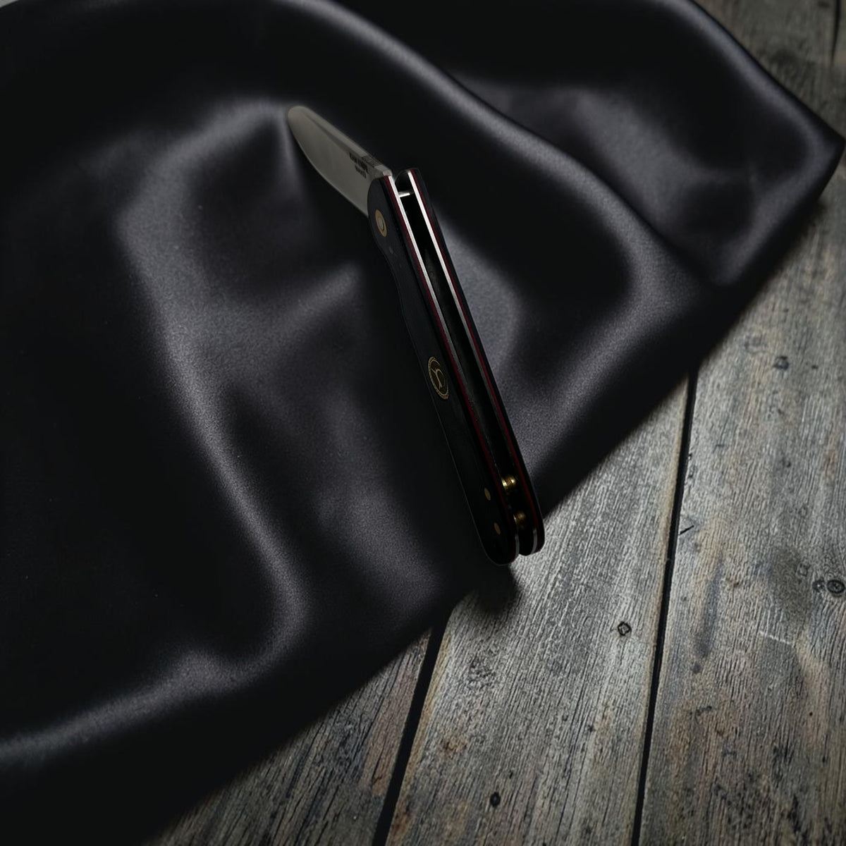 Siyah Saplı Modern Katlanır Çakı – Model 36
