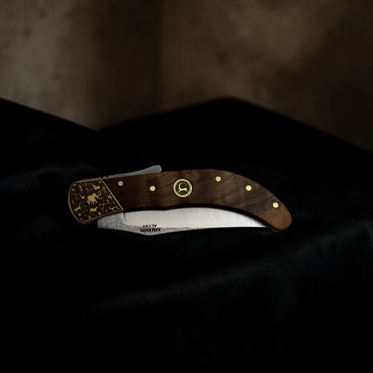 Ahşap Görünümlü Klasik Katlanır Çakı – Model 10