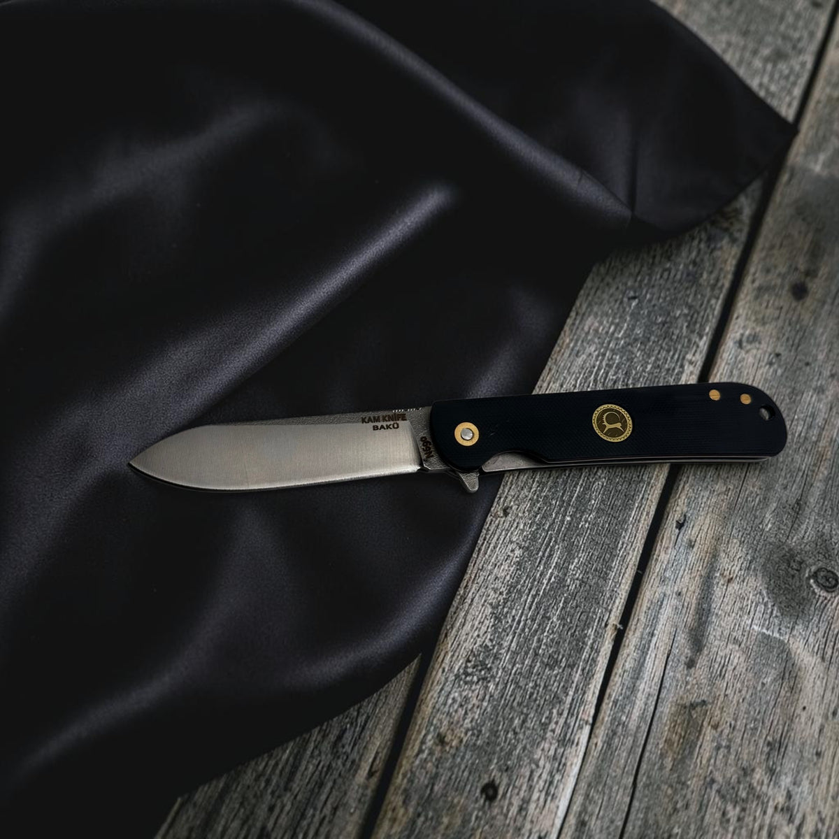 Siyah Saplı Modern Katlanır Çakı – Model 36