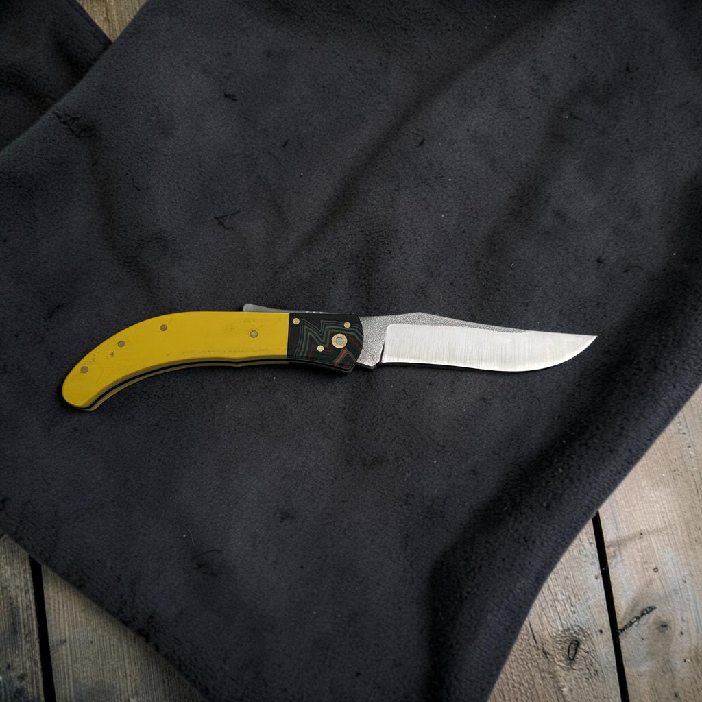 Sarı Saplı Katlanır Çakı – Model 1
