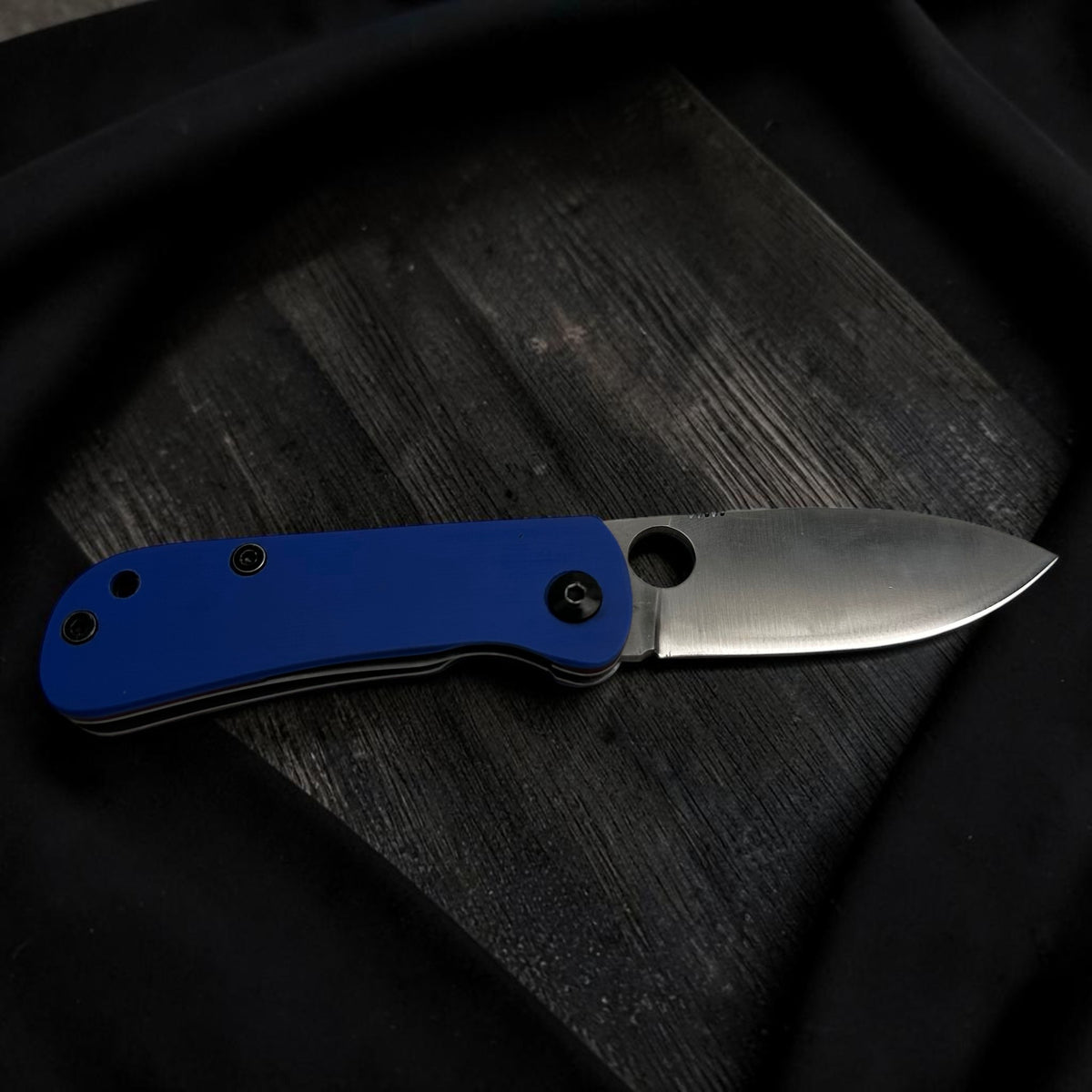 Mavi Saplı Kompakt Katlanır Çakı – Model 41