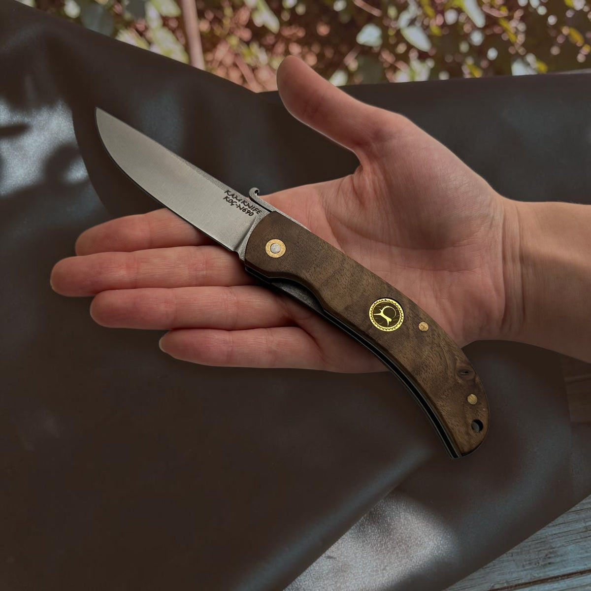 Koyu Kahverengi Katlanır Çakı – Model 20