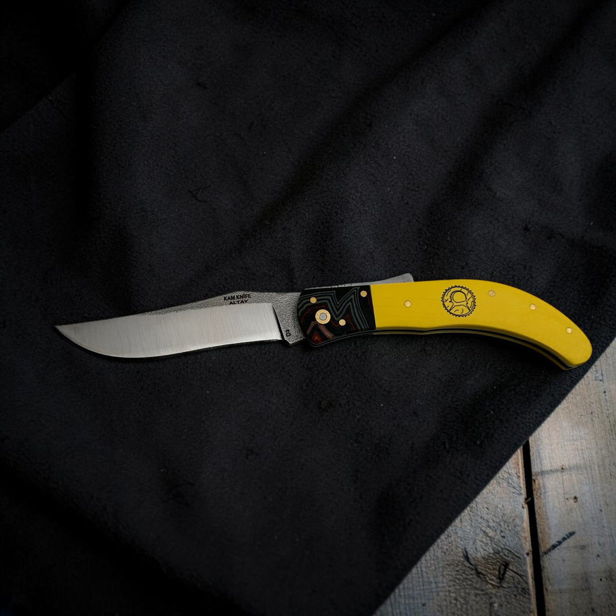 Sarı Saplı Katlanır Çakı – Model 1