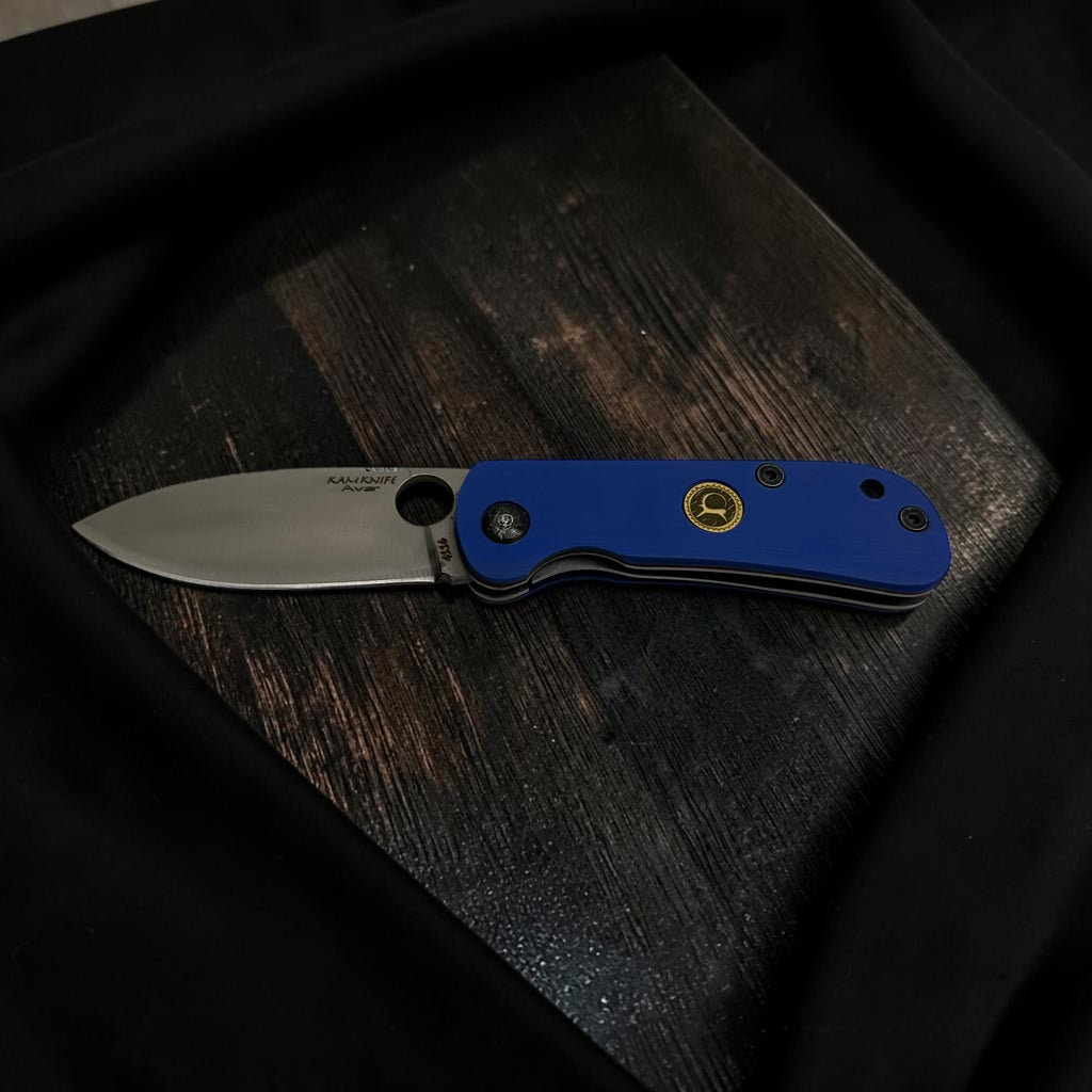Mavi Saplı Kompakt Katlanır Çakı – Model 41