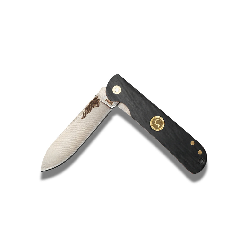 Siyah Saplı Modern Katlanır Çakı – Model 36