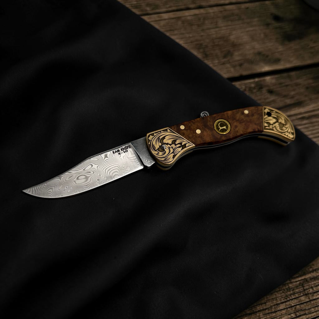 Kabartma Görünümlü Koleksiyonluk Çakı – Model 15