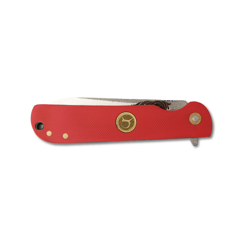 Kırmızı Saplı İnce Katlanır Çakı – Model 37