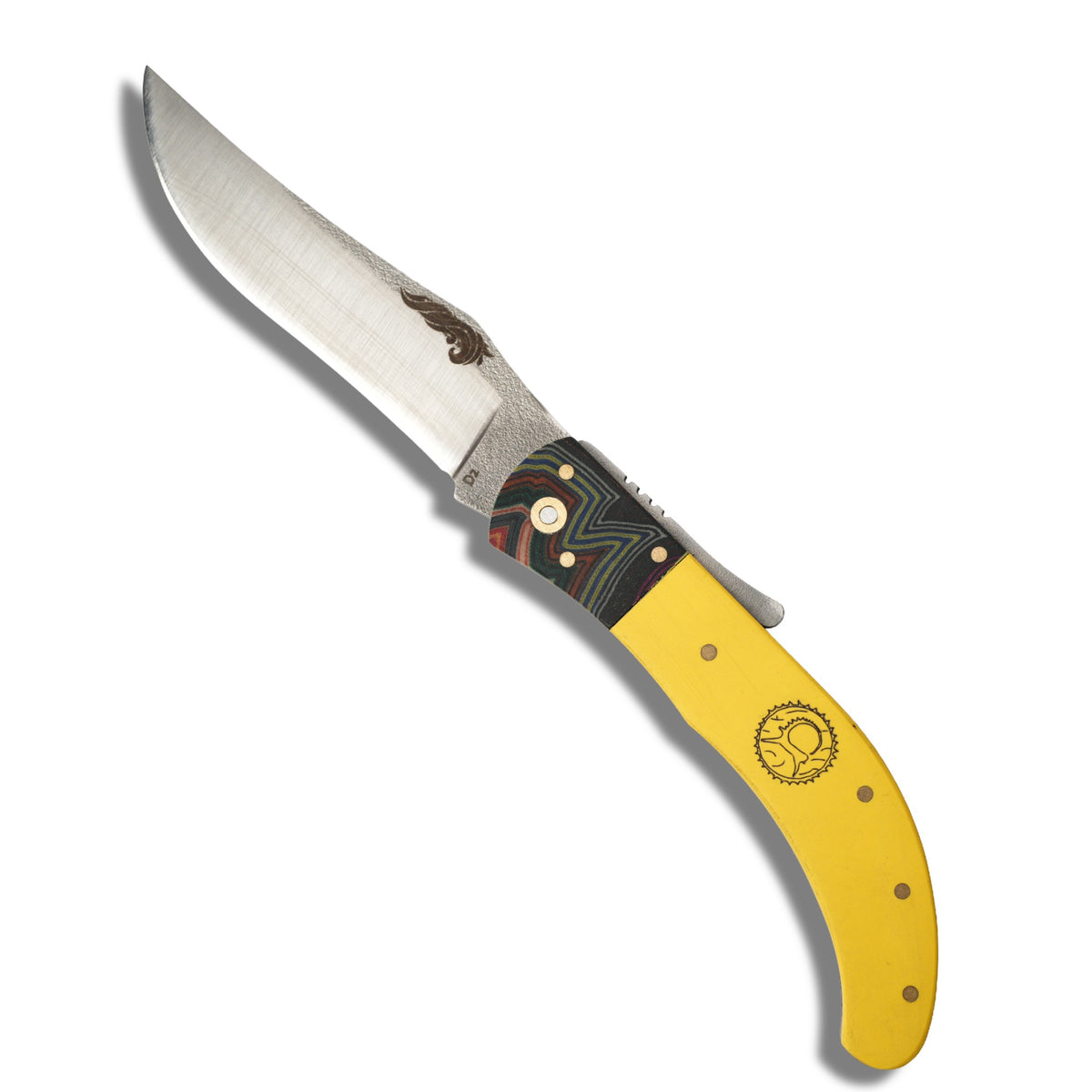 Sarı Saplı Katlanır Çakı – Model 1