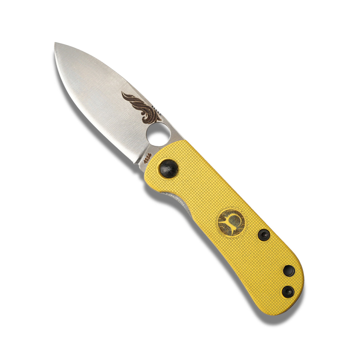 Sarı Delikli Sap Tasarımlı Çakı – Model 40