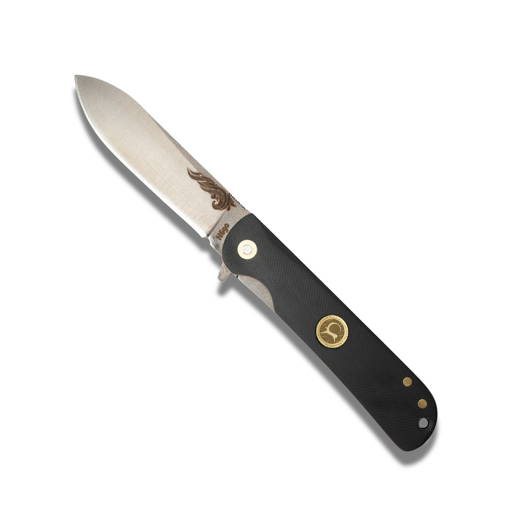 Siyah Saplı Modern Katlanır Çakı – Model 36
